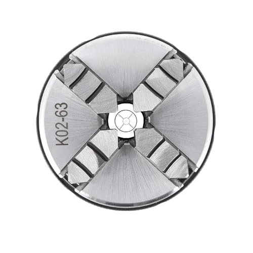 GWGQTELENC Drehfutter K02-63 2,5 Zoll 63 mm M14 Drehfutter 4-Backen Selbstzentrierendes Spannfutter 2,5 Zoll CNC-Maschine GWGQTELENC Drehfutter K02-63 2,5 Zoll 63 mm M14 Drehfutter 4-Backen Selbstzentrierendes Spannfutter 2,5 Zoll CNC-Maschine von GWGQTELENC