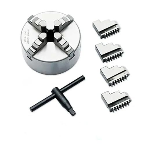 GWGQTELENC K12 80 100 125 160 200 250 130 Drehfutter 100 mm Vierbacken-Selbstzentrierfutter 4 Zoll Rollfutter(K11-130) von GWGQTELENC