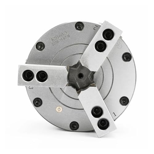 GWGQTELENC Solides pneumatisches 3-Backen-Spannfutter KS200-3 8 Zoll 212 mm for CNC-Werkzeugmaschinen mit rotierender Spannvorrichtung, Komplettset GWGQTELENC Solides pneumatisches 3-Backen-Spannfutter KS200-3 8 Zoll 212 mm for CNC-Werkzeugmaschinen mit rotierender Spannvorrichtung, Komplettset von GWGQTELENC