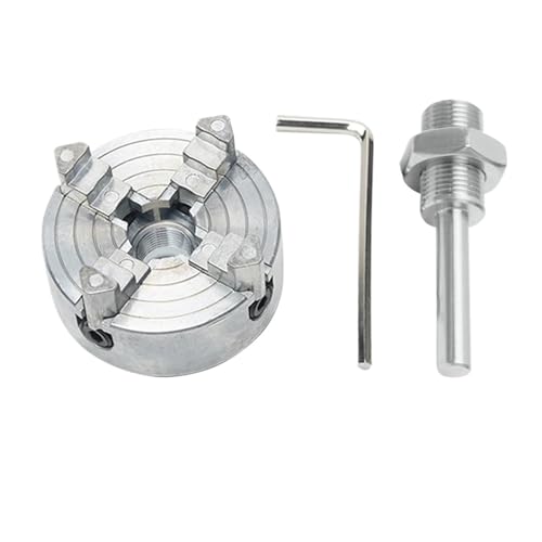 GWGQTELENC Z011A Power Chuck Werkzeughalter Lochbearbeitung Kohlenstoffstahl Selbstzentrierendes Mini-Spannfutter 4-Backen-Handdrehmaschine GWGQTELENC Z011A Power Chuck Werkzeughalter Lochbearbeitung Kohlenstoffstahl Selbstzentrierendes Mini-Spannfutter 4-Backen-Handdrehmaschine von GWGQTELENC