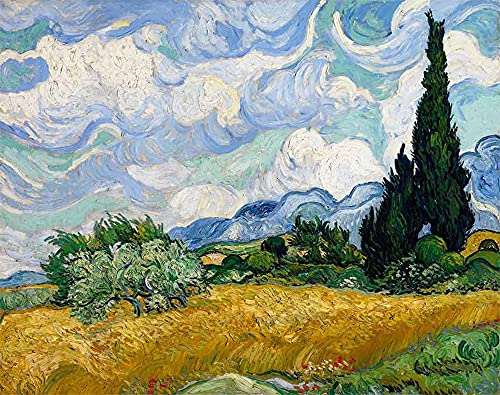 Berühmte Maler Vincent van Gogh 5D DIY Diamond Painting - Van Goghs berühmte Gemälde - Diamantstickerei Mosaik Kreuzstich Wohnkultur 40×50cm Berühmte Maler Vincent van Gogh 5D DIY Diamond Painting - Van Goghs berühmte Gemälde - Diamantstickerei Mosaik Kreuzstich Wohnkultur 40×50cm von GWYDYB