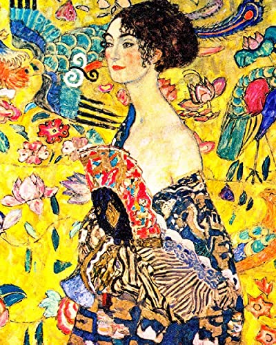 DIY 5D Diamond Art Painting Kits,Klimts berühmtes Gemälde – Mrs. Gustav Klimt – Wanddekoration 30×40cm DIY 5D Diamond Art Painting Kits,Klimts berühmtes Gemälde – Mrs. Gustav Klimt – Wanddekoration 30×40cm von GWYDYB
