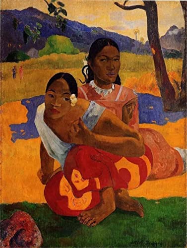 DIY 5D Diamond Painting Sets, berühmte Gemälde von Paul Gauguin - Wann heiratest du - Wanddekoration 30×40cm von GWYDYB