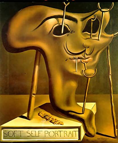 GWYDYB DIY 5D Diamond Painting Set, Salvador Dali Works - Weltberühmte Gemälde - Wanddekoration 30×40cm GWYDYB DIY 5D Diamond Painting Set, Salvador Dali Works - Weltberühmte Gemälde - Wanddekoration 30×40cm von GWYDYB