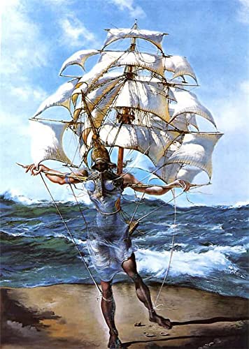 GWYDYB Erwachsene Malen nach Zahlen DIY Ölgemälde Kit Kreatives Home Art Decor - Salvador Dali Surrealismus 40×50cm GWYDYB Erwachsene Malen nach Zahlen DIY Ölgemälde Kit Kreatives Home Art Decor - Salvador Dali Surrealismus 40×50cm von GWYDYB