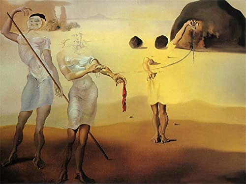 GWYDYB Salvador Dali Painting – DIY 5D Diamond Painting Kits Stickerei Strass Kunst Heimdekoration Geschenke 30×40cm von GWYDYB