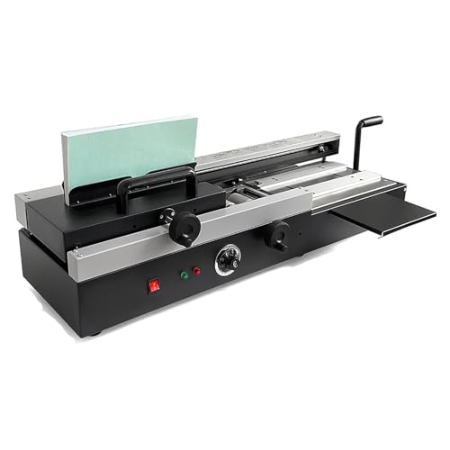 1200-W-Buchbindemaschine, Desktop-Bindemaschine, Vorheizen for 20 Minuten, Dicke von 10–400 Seiten, Breite von 320 mm, verwendet for Bürobücher und Notizbücher von GXGSDM
