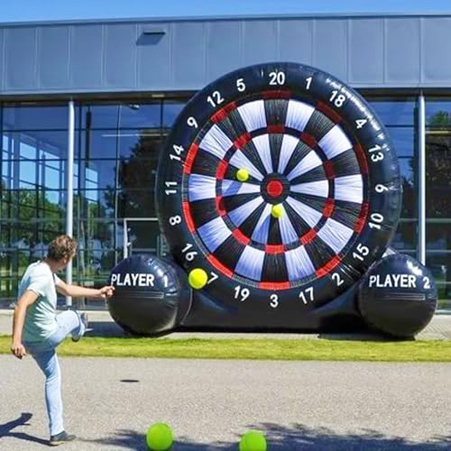 Dart Board Im Freien, Fußball Dart Aufblasbares Ziel Im Freien, Komfortabler Griff Der S-Klasse, Verdicktes PVC-Material, Luftdruckventil, Bringen Sie Ein Gebläse Und 6-Bälle, Für Outdoor Fun School G Dart Board Im Freien, Fußball Dart Aufblasbares Ziel Im Freien, Komfortabler Griff Der S-Klasse, Verdicktes PVC-Material, Luftdruckventil, Bringen Sie Ein Gebläse Und 6-Bälle, Für Outdoor Fun School G von GXLDIANPU
