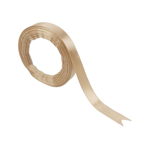 100 Yards Geschenkband Champagner Gold Verpackungsband Hochzeit Partyzubehör Event Jubiläum Bankett Dekoration(1.5cm) von GXMDSGZ