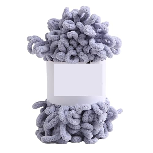 100 g/Knäuel Fingerloop-Garn, handgestrickt, grober Faden, bauschiges, weiches, klobiges Garn, gehäkeltes Strickgarn for Decken und Schals(Color-22) von GXMDSGZ