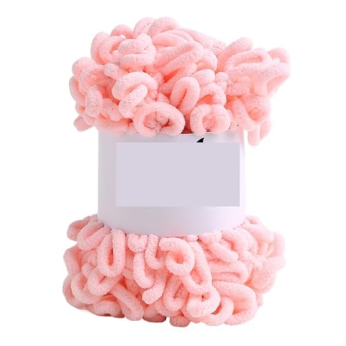 100 g/Knäuel Fingerloop-Garn, handgestrickt, grober Faden, bauschiges, weiches, klobiges Garn, gehäkeltes Strickgarn for Decken und Schals(Color-6) von GXMDSGZ