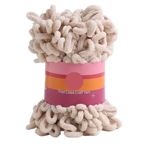 100 g/Knäuel Fingerschlaufengarn, bauschiges, weiches Chenille-Garn, grobes Garn, handgewebt, for Decken, Schals, Häkelarbeiten, Strickdecken(Color-C) von GXMDSGZ