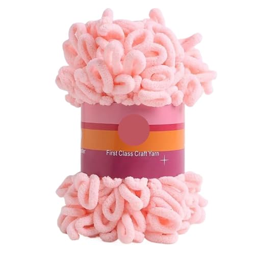 100 g/Knäuel Fingerschlaufengarn, bauschiges, weiches Chenille-Garn, grobes Garn, handgewebt, for Decken, Schals, Häkelarbeiten, Strickdecken(Color-F) von GXMDSGZ