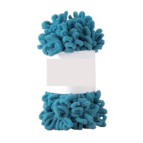 100 g/Rolle Fingerschlaufengarn, bauschiges, weiches Chenille-Garn, grobes Garn, handgewebt, for Decken, Schals, Häkel- und Strickgarn, DIY-Garn(Color-04) von GXMDSGZ