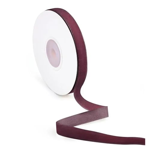 15 Yards 1/2,5 cm Samtbänder Farbe Einseitige Beflockung DIY Handgefertigte Schleife Hochzeit Partydekorationen for Verpackungsstoff(1cm B) von GXMDSGZ
