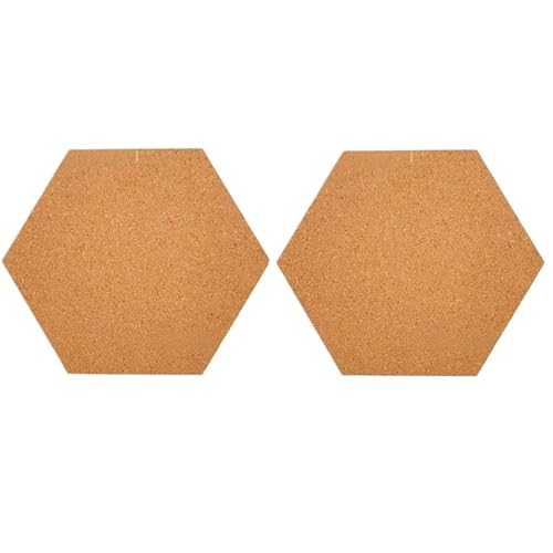 2/4/6 stücke Kleine Blatt Abnehmbare Kork Bord Wand Haftnotiz for Nachricht Pins Tisch(2pcs) von GXMDSGZ
