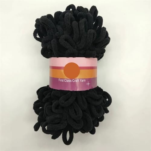 2 stücke 100G/rolle Puffy Finger Loops Chunky Chenille Garn Hand-Gewebt Dicke Fäden for Häkeln Decke Teppich diy Stricken Handwerk(Color-A) von GXMDSGZ