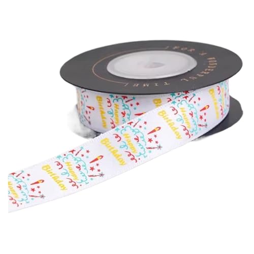 20 mm, 9 m, farbiges Cartoon-Kuchen-Baumwollband, Geschenkband, Party-Dekoration, DIY-Verpackungsband(Color 3) von GXMDSGZ
