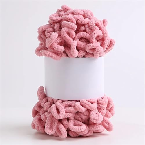 4 STK/100 g Finger-Strickgarn, bauschiges, dickes Garn, for Schal, Decke, Pullover, DIY-Mütze, handgefertigt, kariert, einfaches Stricken, Plüschgarn(02-4PCS) von GXMDSGZ