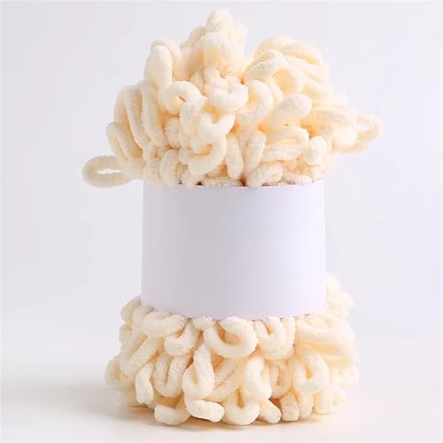 4 STK/100 g Finger-Strickgarn, bauschiges, dickes Garn, for Schal, Decke, Pullover, DIY-Mütze, handgefertigt, kariert, einfaches Stricken, Plüschgarn(05-4PCS) von GXMDSGZ