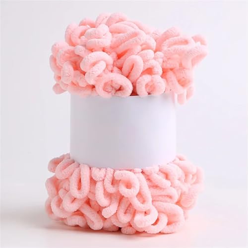 4 STK/100 g Finger-Strickgarn, bauschiges, dickes Garn, for Schal, Decke, Pullover, DIY-Mütze, handgefertigt, kariert, einfaches Stricken, Plüschgarn(06-4PCS) von GXMDSGZ