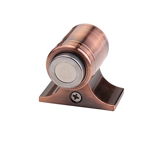 GXRQLHYZ Türstopper 304 Edelstahl Starke Bodenabsaugung Mini-Türstopper Möbelbeschläge(Red Bronze) von GXRQLHYZ