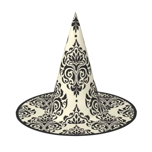 GXUNGT Asiatischer Elefanten-Druck, Halloween-Hexenhut, Zaubererhut, geeignet für Karneval, Weihnachten, Maskerade, Cosplay-Party GXUNGT Asiatischer Elefanten-Druck, Halloween-Hexenhut, Zaubererhut, geeignet für Karneval, Weihnachten, Maskerade, Cosplay-Party von GXUNGT