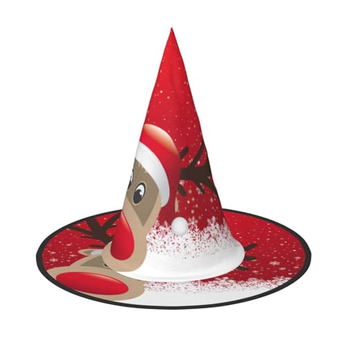 GXUNGT Halloween-Hexenhut, Zaubererhut, geeignet für Karneval, Weihnachten, Maskerade, Cosplay-Party GXUNGT Halloween-Hexenhut, Zaubererhut, geeignet für Karneval, Weihnachten, Maskerade, Cosplay-Party von GXUNGT