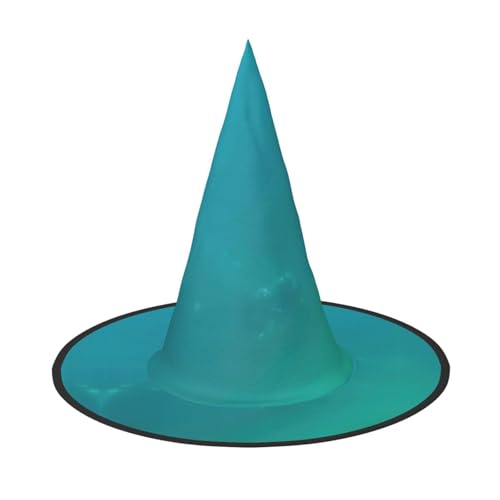 GXUNGT Halloween-Hexenhut mit Meeresdruck, Zaubererhut, geeignet für Karneval, Weihnachten, Maskerade, Cosplay-Party GXUNGT Halloween-Hexenhut mit Meeresdruck, Zaubererhut, geeignet für Karneval, Weihnachten, Maskerade, Cosplay-Party von GXUNGT