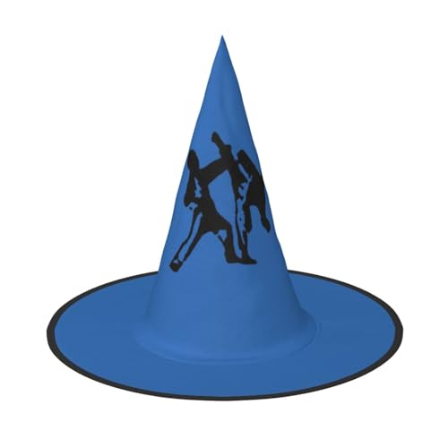 GXUNGT Taekwondo-Kampfkunst-Druck, Halloween-Hexenhut, Zaubererhut, geeignet für Karneval, Weihnachten, Maskerade, Cosplay-Party GXUNGT Taekwondo-Kampfkunst-Druck, Halloween-Hexenhut, Zaubererhut, geeignet für Karneval, Weihnachten, Maskerade, Cosplay-Party von GXUNGT