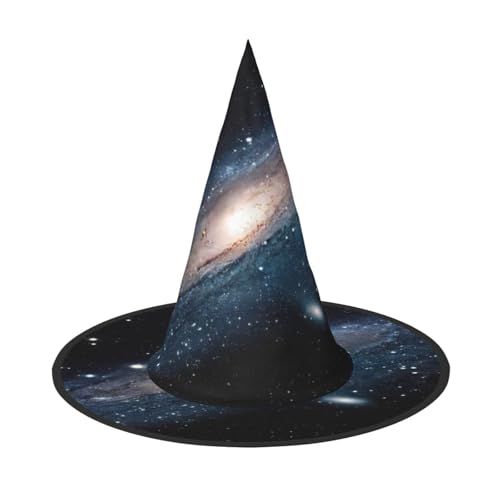 Hexenhut mit Galaxie-Universum, Sternen, Weltraum-Druck, Halloween, Zaubererhut, geeignet für Karneval, Weihnachten, Maskerade, Cosplay-Party Hexenhut mit Galaxie-Universum, Sternen, Weltraum-Druck, Halloween, Zaubererhut, geeignet für Karneval, Weihnachten, Maskerade, Cosplay-Party von GXUNGT