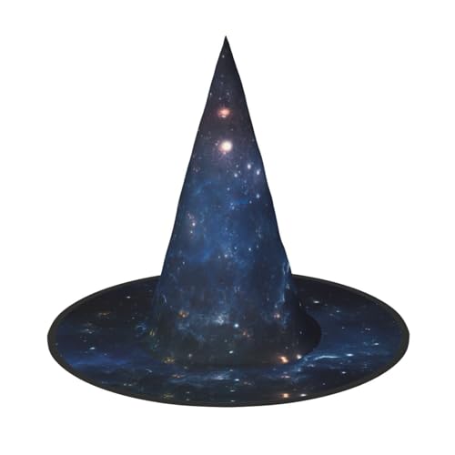 Hexenhut mit Galaxie-Weltraum, Sternenhimmel, Hexenhut, Zaubererhut, geeignet für Karneval, Weihnachten, Maskerade, Cosplay-Party Hexenhut mit Galaxie-Weltraum, Sternenhimmel, Hexenhut, Zaubererhut, geeignet für Karneval, Weihnachten, Maskerade, Cosplay-Party von GXUNGT
