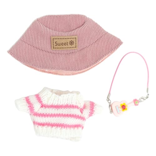 Niedliche Mini Plüsch Puppen Kleidung Outfit nur Bekleidungs zubehör, Labvbv Puppen Zubehör,Ohne Puppe, Elegant Puppenkleidung und Zubehör für Jungen und Mädchen DIY Puppen Geschenke, 17cm Niedliche Mini Plüsch Puppen Kleidung Outfit nur Bekleidungs zubehör, Labvbv Puppen Zubehör,Ohne Puppe, Elegant Puppenkleidung und Zubehör für Jungen und Mädchen DIY Puppen Geschenke, 17cm von GYCAQAC