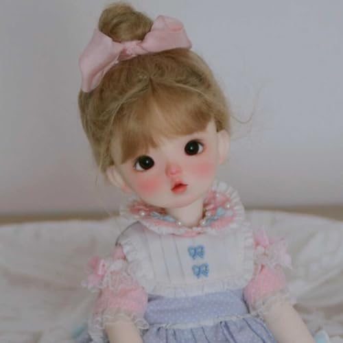 26 cm Süß Niedlich BJD-Puppe 1/6 Mini SD-Puppe 10,23 Zoll Handgemacht Harz Kugelgelenkpuppe mit Kleidung Perücke Schuhen Make-up, Flexible Gelenke Beweglich 26 cm Süß Niedlich BJD-Puppe 1/6 Mini SD-Puppe 10,23 Zoll Handgemacht Harz Kugelgelenkpuppe mit Kleidung Perücke Schuhen Make-up, Flexible Gelenke Beweglich von GYHCB