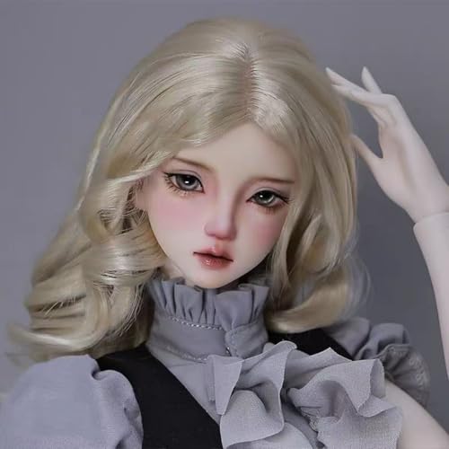 63,8 cm BJD-Puppe 1/3 Langes Lockiges Haar SD-Puppen College-Stil Kugelgelenke Actionfiguren mit Komplettset Kleidung und Make-up 63,8 cm BJD-Puppe 1/3 Langes Lockiges Haar SD-Puppen College-Stil Kugelgelenke Actionfiguren mit Komplettset Kleidung und Make-up von GYHCB