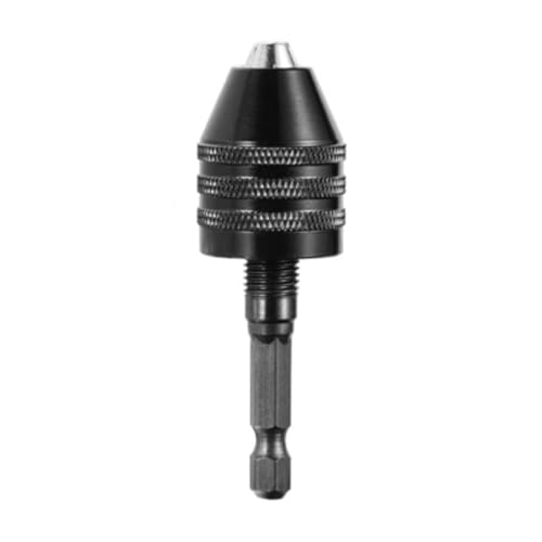 GYQIZSS 1 Stück Bohrfutter 0,3–8 mm, selbstspannend, elektrische Bohrer, Spannzangen-Befestigungswerkzeuge, 1/4 Zoll Sechskantschaft, Schnellwechsel-Konverter GYQIZSS 1 Stück Bohrfutter 0,3–8 mm, selbstspannend, elektrische Bohrer, Spannzangen-Befestigungswerkzeuge, 1/4 Zoll Sechskantschaft, Schnellwechsel-Konverter von GYQIZSS