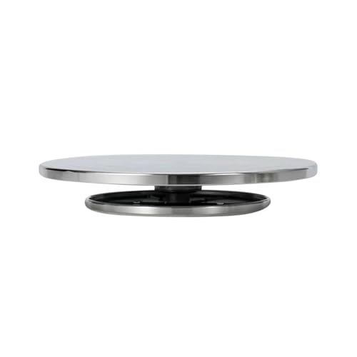 GYQIZSS 15 cm – 30 cm doppelseitiger Aluminium-Drehteller for Keramik-Ton-Skulptur-Plattform, Töpferscheibe, Rotationswerkzeuge von GYQIZSS
