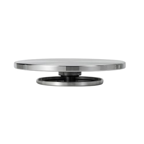 GYQIZSS 15 cm – 30 cm doppelseitiger Aluminium-Drehteller for Keramik-Ton-Skulptur-Plattform, Töpferscheibe, Rotationswerkzeuge von GYQIZSS