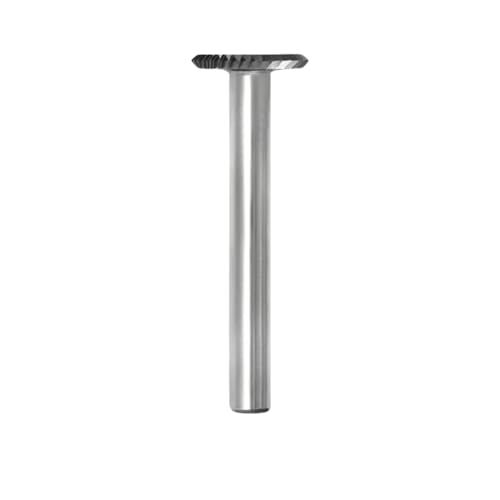 GYQIZSS 90° scheibenförmige Hartmetall-Rotationsfeile, Wolframstahl-Schleifkopf, Fräser, doppelseitiger Spiralzahn, 12 mm, 16 mm, 25 mm von GYQIZSS