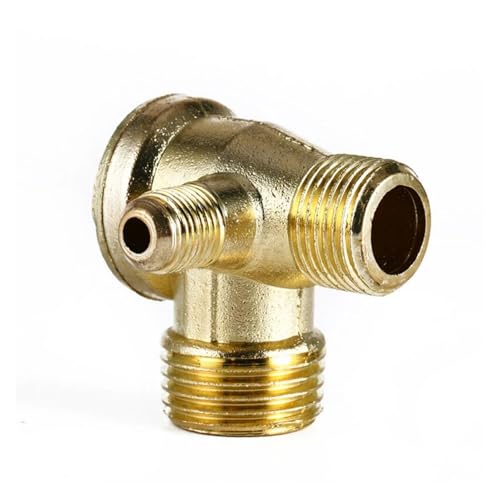GYQYJPFZM 3-Way Check Valve Pipe Fittings G1/8 9mm Air Compressor Exhaust Tube Replacement 200mm Air Compressor Accessories GYQYJPFZM 3-Way Check Valve Pipe Fittings G1/8 9mm Air Compressor Exhaust Tube Replacement 200mm Air Compressor Accessories von GYQYJPFZM