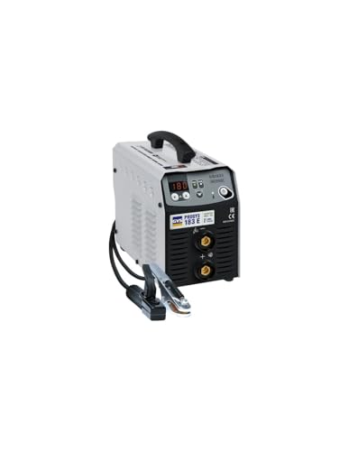 GYS, PROGYS 183E, Schweißgerät mit überzogener Elektrode, 180 A, einphasig, 230 V (MMA), TIG DC, Lift, MMA, Pulse, Digital, mit Koffer, Elektrodenhalter, Massekabel von GYS