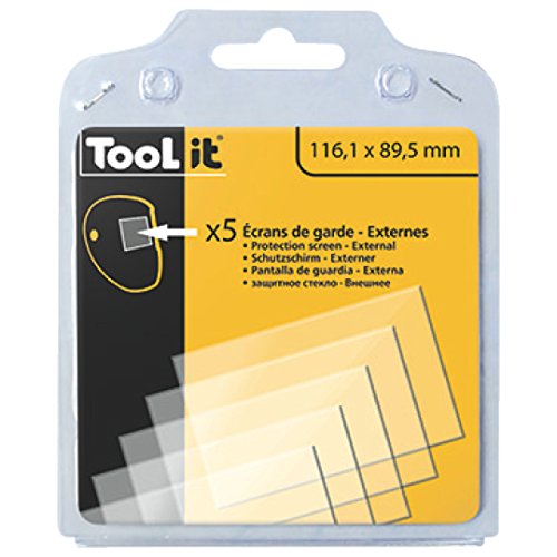 GYS 040779 5 Außenscheiben (116x89, 5 mm) - Master 9-13 G, 5 Stück von GYS
