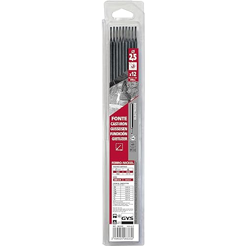GYS 12 Guss-Elektroden - Durchmesser 2,5 mm - Blister, 1 Stück, 083332 GYS 12 Guss-Elektroden - Durchmesser 2,5 mm - Blister, 1 Stück, 083332 von GYS