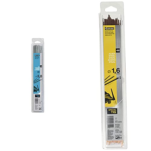 GYS WIG Schweißstäbe – Aluminiumstäbe Ø 2.0 AlMg5 – 40 Stück – Verbrauchsmaterial Schweißen WIG & WIG Schweißstäbe, Stahl, Länge 330 mm, Durchmesser 1,6 mm GYS WIG Schweißstäbe – Aluminiumstäbe Ø 2.0 AlMg5 – 40 Stück – Verbrauchsmaterial Schweißen WIG & WIG Schweißstäbe, Stahl, Länge 330 mm, Durchmesser 1,6 mm von GYS