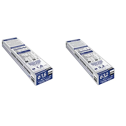 GYS rutile Elektroden Stahl - Ø 1,6 mm - kleine Schachtel, gelb & Erwachsene Schweiss-zubehör 70 Rutile Elektroden E6013, Durchmesser 3, 2mm, stahl, Ø 3,2mm, 085145 GYS rutile Elektroden Stahl - Ø 1,6 mm - kleine Schachtel, gelb & Erwachsene Schweiss-zubehör 70 Rutile Elektroden E6013, Durchmesser 3, 2mm, stahl, Ø 3,2mm, 085145 von GYS