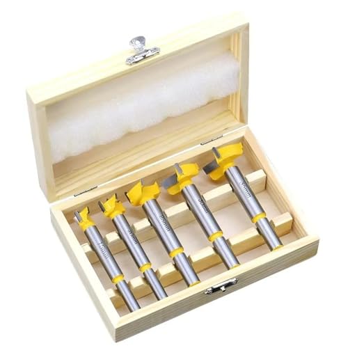 5 Teil/satz 10 MM Schaft Fräser Holzschnitzerei Forstnerspitzen Scharnierbohrer Bohrer Set Zimmerei Holz Fenster Lochschneider Schneckenbohrer von GYSABVC