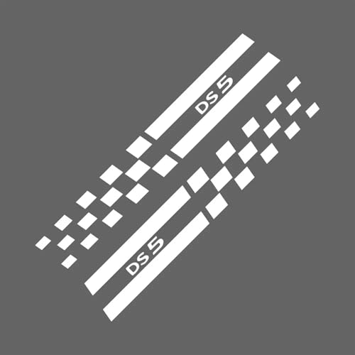 GYUHEDR Auto Aufkleber, für DS DS3 DS4 DS5 DS6 DS7 Autoaufkleber Wasserdicht Kratzschutz Sticker Auto Personalisierte Dekor Autoaufkleber,B GYUHEDR Auto Aufkleber, für DS DS3 DS4 DS5 DS6 DS7 Autoaufkleber Wasserdicht Kratzschutz Sticker Auto Personalisierte Dekor Autoaufkleber,B von GYUHEDR