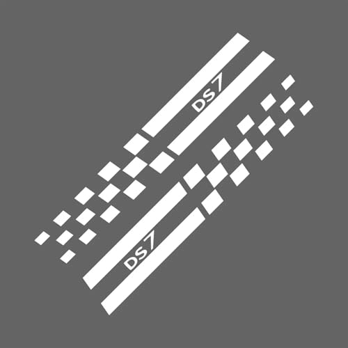 GYUHEDR Auto Aufkleber, für DS DS3 DS4 DS5 DS6 DS7 Autoaufkleber Wasserdicht Kratzschutz Sticker Auto Personalisierte Dekor Autoaufkleber,D GYUHEDR Auto Aufkleber, für DS DS3 DS4 DS5 DS6 DS7 Autoaufkleber Wasserdicht Kratzschutz Sticker Auto Personalisierte Dekor Autoaufkleber,D von GYUHEDR
