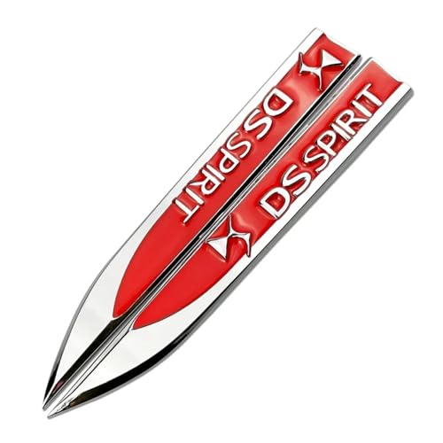 GYUHEDR Auto Aufkleber, für DS Logo DS3 DS5 DS6 DS9 DS7 DS4 Autoaufkleber Wasserdicht Kratzschutz Sticker Auto Personalisierte Dekor Autoaufkleber,A GYUHEDR Auto Aufkleber, für DS Logo DS3 DS5 DS6 DS9 DS7 DS4 Autoaufkleber Wasserdicht Kratzschutz Sticker Auto Personalisierte Dekor Autoaufkleber,A von GYUHEDR