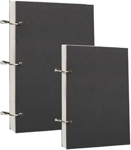 GYWHOOFT 2 Pcs Zeichnung Notebook, Sketchbook A4+A5, Zeichnung Notebook Skizzenblöcke, Ringe binden, Kafka-Cover, 35 Seiten Kinder Erwachsene Profis, 160 g/m2 Fotoalbum Zeichnung GYWHOOFT 2 Pcs Zeichnung Notebook, Sketchbook A4+A5, Zeichnung Notebook Skizzenblöcke, Ringe binden, Kafka-Cover, 35 Seiten Kinder Erwachsene Profis, 160 g/m2 Fotoalbum Zeichnung von GYWHOOFT
